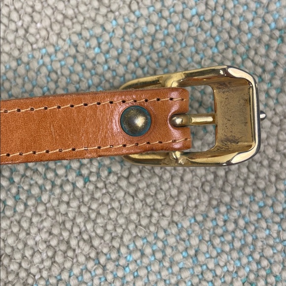 Vintage Italian Belt Leather & Woven Strap - Picture 10 of 13